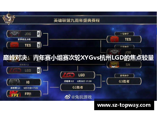 巅峰对决：青年赛小组赛次轮XYGvs杭州LGD的焦点较量